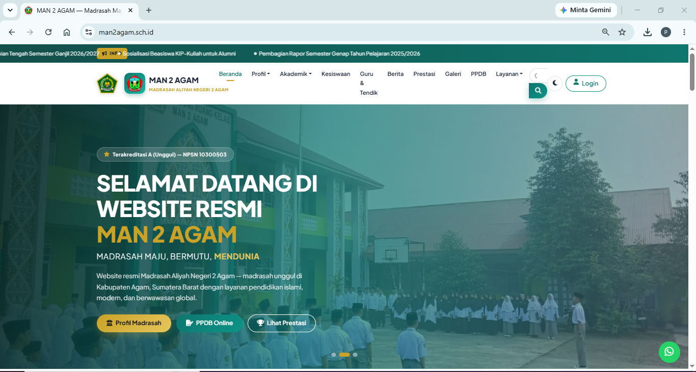 Aplikasi Sekolah/Madrasah Berbasis Web laravel Terbaik! Panduan Lengkap Sistem Informasi Akademik